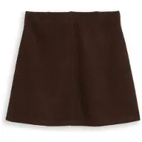 Tom Tailor Damen Cosy Rock in Melange-Optik, braun, Meliert, Gr. 42