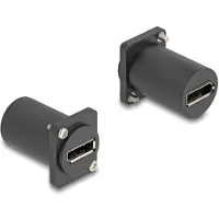 DeLOCK D-Typ Modul DisplayPort Buchse zu Buchse 4K schwarz, DisplayPort, DisplayPort, Schwarz