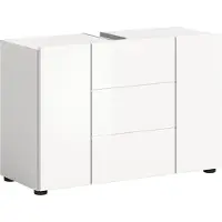 Xonox .home Waschtischunterschrank Vira BxHxT 82 x 56 cm x 34 cm Frontfarbe weiß hochglanz