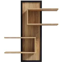 Die Möbelfundgrube Wandboard Mauvella Eiche - schwarz 103 cm - JYTANA