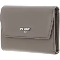 PICARD Leder Geldbörse Bingo Flap Wallet Gravel taupe