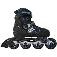 KRF Soft Xr-190 Kinder-inlineskates Schwarz EU 30-33 Jungen,Mädchen Schwarz EU 30-33