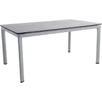 Royal Garden Alutapo Dining Tisch Aluminium/HPL 160x95 cm