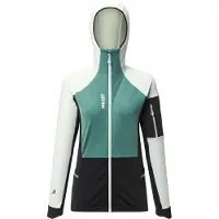 Millet - Skitourenjacke - Pierra Ment Hoodie W Bottle Seaweed für Damen - Größe XS - Grün