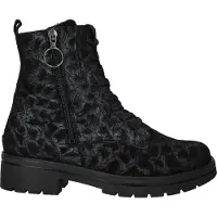 Waldlaufer Schnürboots Damen 32313234353234 Schwarz 37 1/2 EU