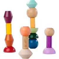 Eichhorn : Montessori Holz-Lernspiel 16-teilig - Formen