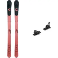Völkl - Ski Set inkl. Bdg. - All-Mountain Freeride Skifahren - Pack Mantra 88 W Pink/Black 2026 für Damen aus Holz - Rosa