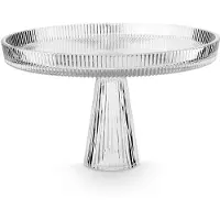 Vt wonen Tortenplatte vtwonen Glass Clear Large 29,6 x 18 cm