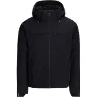 Spyder - Wasserfeste und warme Skijacke aus Primaloft - Monterosa Jacket Black für Herren - Größe L - schwarz