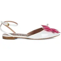Moschino Scarpad.em Mh63/5 Vernice Bianco Größe: 35 | Ballerinas Outlet | Damen