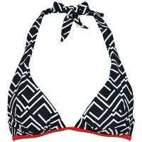 Naturana Badmode Gemoldefer Bikini BH Dames | Grösse: 36 | Farbe: Schwarz/Weiß