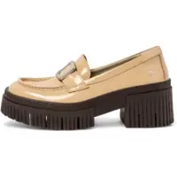 Art für Damen. 1137211KH003_082 Lederschuhe 1372 York beige (42), 3 bis 5 cm, Keine, Lässig, Klassisch