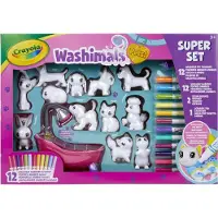 Crayola Washimals Deluxe Spielset - Kreatives Spielzeug Tiere