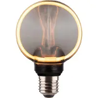 Enovalite LED Filament Leuchtmittel, CIRCLE, Smoke, E27, 4W, 100lm, 1800K, dimmbar