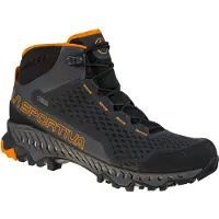 La Sportiva Stream GTX, Mountain Hiking, Man, Shoes, Mid Cut, G00O05 Carbon/Maple, 41 -