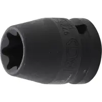 Bgs Kraft-Steckschlüssel-Einsatz E-Profil Antrieb Innenvierkant 12,5 mm (1/2") SW E20