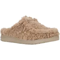 HeyDude Pantoffel Damen Wendy Taupe Kunstfell