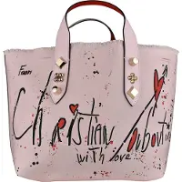 Christian Louboutin Kleine Einkaufstasche Frangibus Rosa