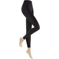 Hudson Feinstrumpfleggings Seamless blickdicht matt in Black | Gr.: S/M