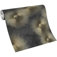 Elle Vliestapete 10191-15 ELLE Decoration Grafik schwarz 10,05 x 0,53 m GLO769057646