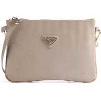Maison Mollerus Umhängetasche Tamins Crossover Bag Taupe / Gold
