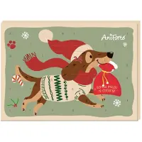 AniForte Adventskalender für Hunde 2025 - natürliche Hundesnacks zum Verwöhnen, getreidefreie Leckerlis, Advent Snacks ohne Zusätze