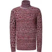 Rusty neal Strickpullover mit angesagtem Karo-Design
