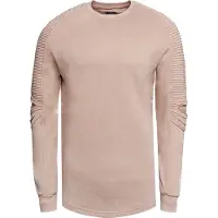 Rusty neal Sweatshirt, mit geripptem Ärmeldesign