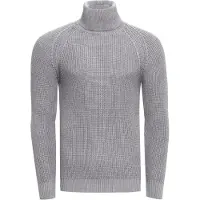 Rusty neal Grobstrick Slim Fit Rollkragen-Pullover