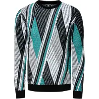 Rusty neal Strickpullover im Colorblock-Design