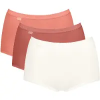 Sloggi Unterhose BASIC+ MAXI Damen-Slip 3er Pack