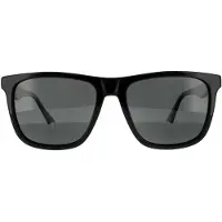 Polaroid Square Unisex Schwarz Grau Polarisierte Sonnenbrille