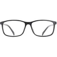 Montana Rectangle Unisex Mattschwarze Brille