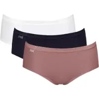 Sloggi Midislip "Basic+ Midi C3P" 3er Pack, perfekter Sitz