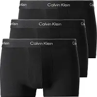 Calvin Klein Underwear Boxershorts "CK RELAXED FIT TRUNK 3PK" Packung, 3er-Pack, 3 Stk. aus Stretch-Baumwolle