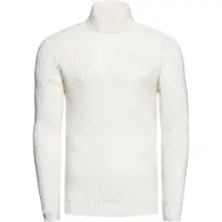 Rusty neal Grobstrick Slim Fit Rollkragen-Pullover