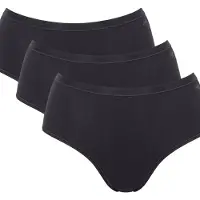 Sloggi Midislip "GO Daily Cotton" Glanz-Effekt Details, weich, Baumwollmix, bequem, elastisch