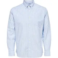 Selected Regrick Oxford Flex Langarmhemd