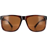 GUESS Rectangle Herren Dunkel Havanna Braun GF0234