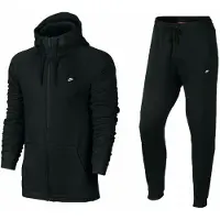 Nike Herren Modern Trainingsanzug Full Set Schwarz