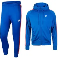 Nike Herren Tribute Poly Trainingsanzug In Blau
