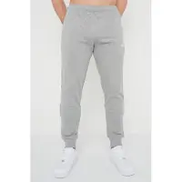 Nike Herren Wiederholung Taping Logo Fleece Cuffed Jogger in Grau