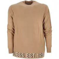 Guess Marciano GUESS Alf Ls High Neck Log Travertine Sand Größe: L | Turtlenecks Outlet | Herren | Braun