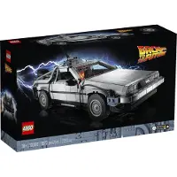 LEGO Icons Zurück In Die Zukunft Zeitmaschine Delorean 10300 Konstruktionsspiel