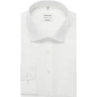 Seidensticker Businesshemd "Schwarze Rose", Herren, Gr. 4XL51, normale Ärmellängen, weiß, 100% Baumwolle, unifarben, comfort fit, 2-Knopf-Manschette, Hemden Businesshemd, Comfort 1/1 Kentkragen Uni