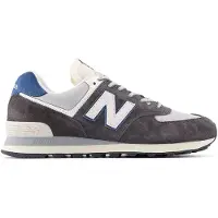 New Balance 574 Wildleder Trainer, Schwarz 42.5 EU