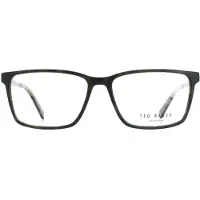 Ted Baker Rectangle Herrenbrille Braun Schildpatt