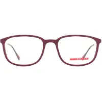 Prada Sport Prada Sportbrille Rahmen PS03HV VYX1O1 Bordeaux Gummi Männer