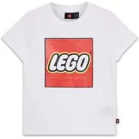 Lego Wear T-Shirt - LWTano 631 - Weiß m. Logo - - 6 Jahre (116) - T-Shirts