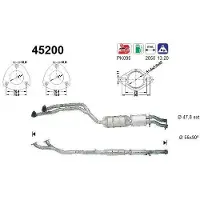 As Katalysator 45200